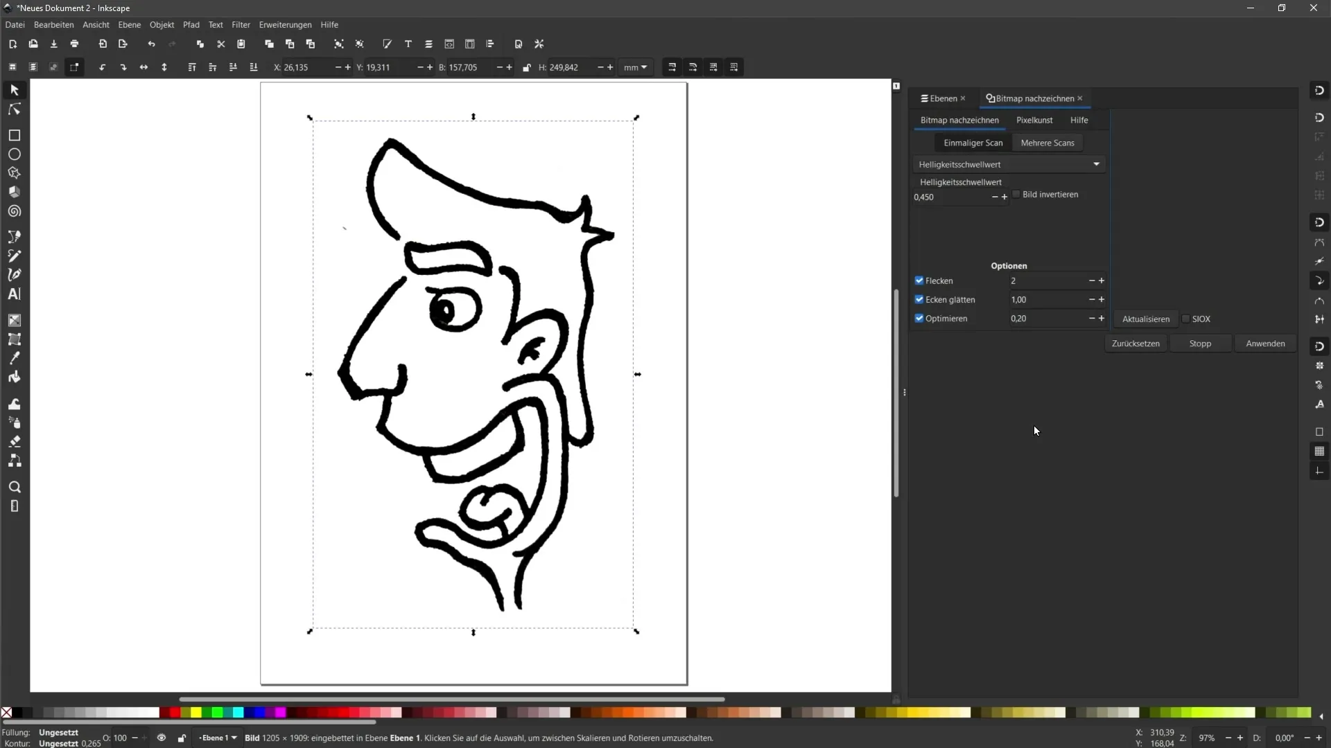 Vectorizing your drawings in Inkscape: A comprehensive guide