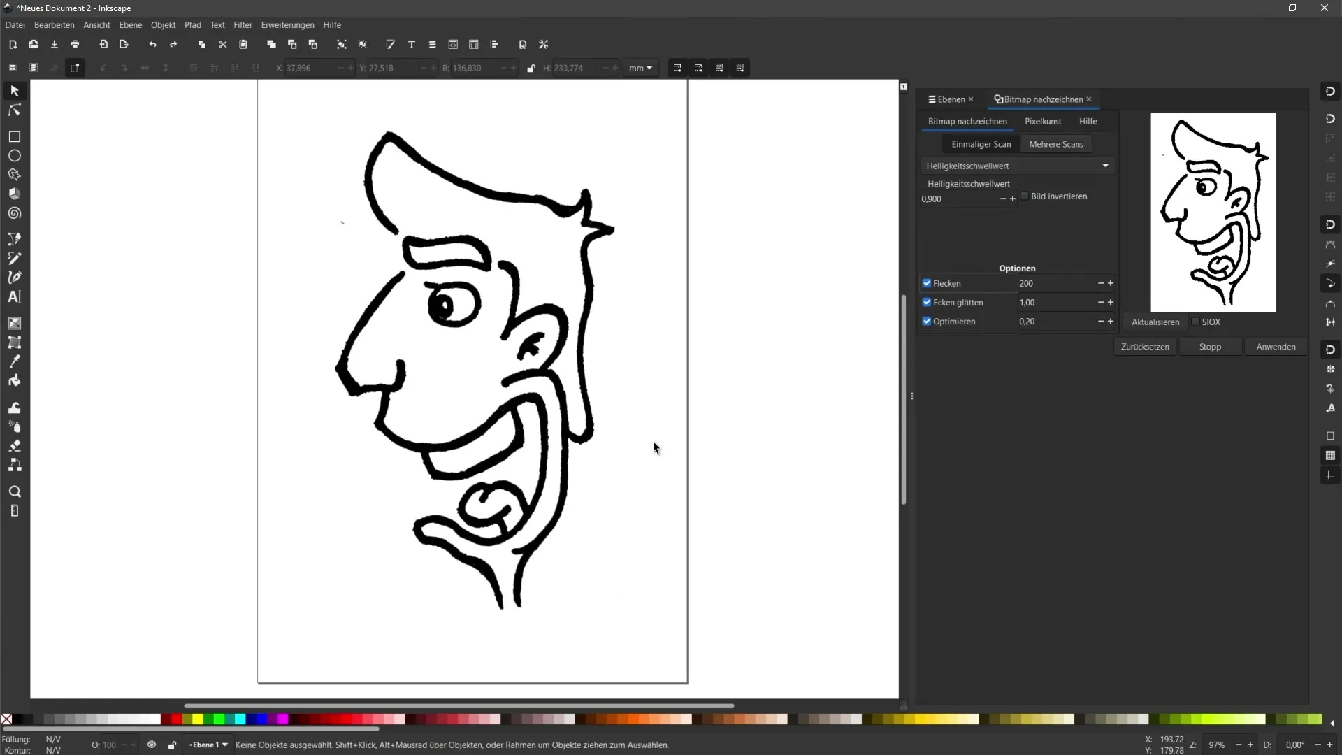 Vectorization of your drawings in Inkscape: A comprehensive guide