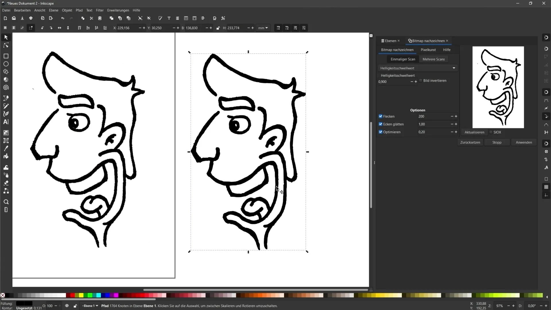 Vectorization of your drawings in Inkscape: A comprehensive guide