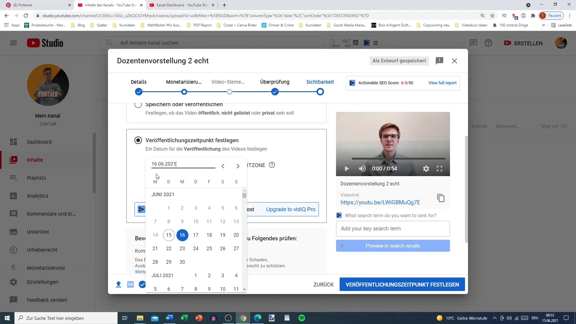 Planear eficazmente os vídeos do YouTube - um guia para o marketing de conteúdos