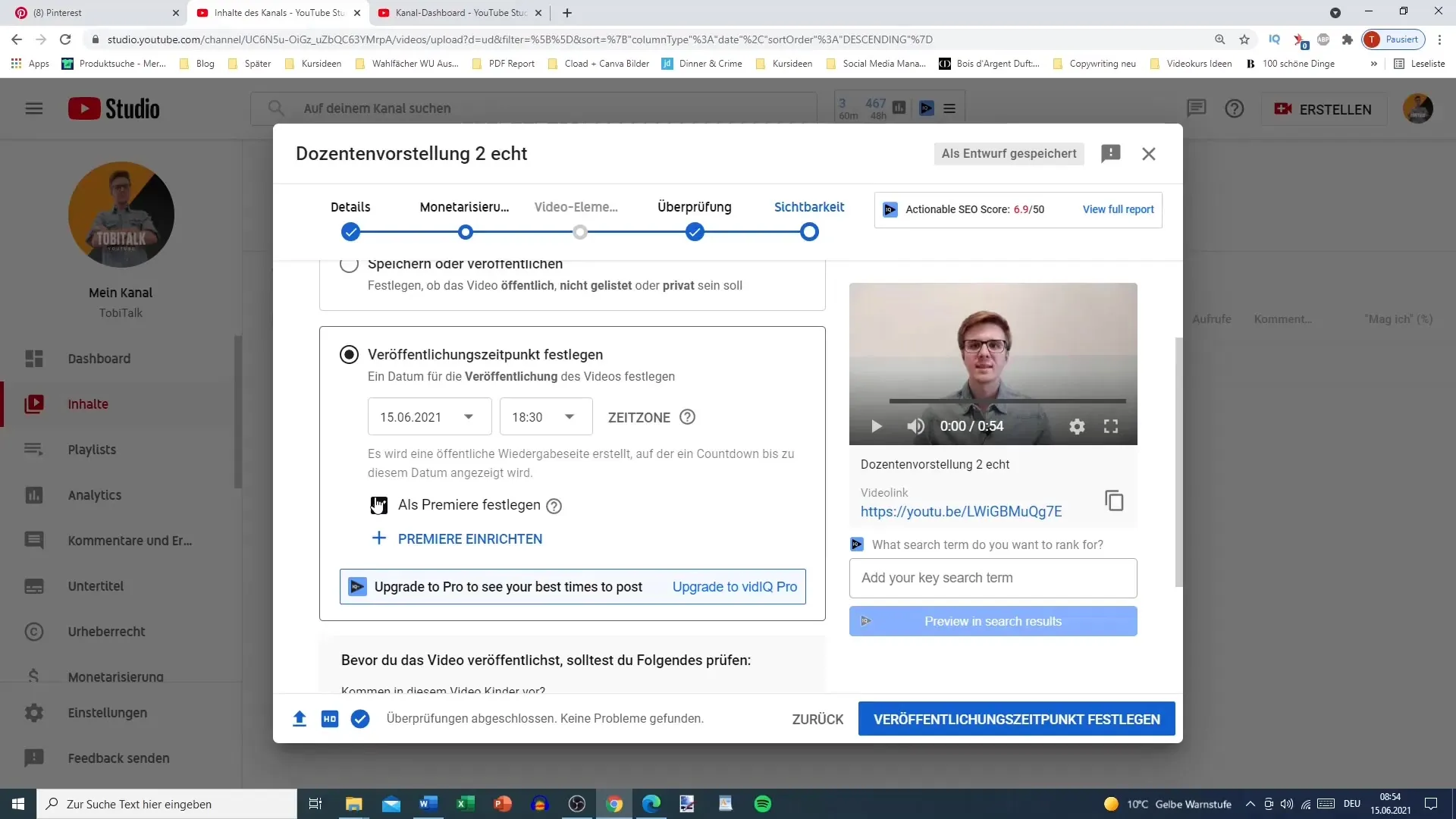 Planear eficazmente os vídeos do YouTube - um guia para o marketing de conteúdos