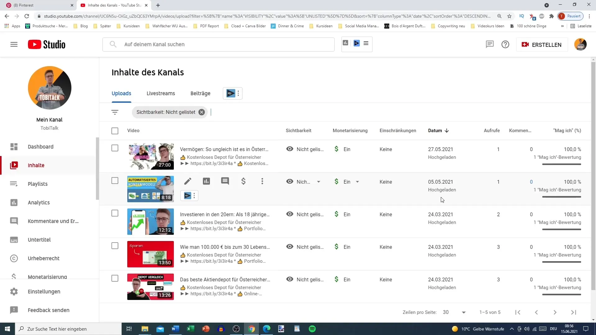 Planear eficazmente os vídeos do YouTube - um guia para o marketing de conteúdos