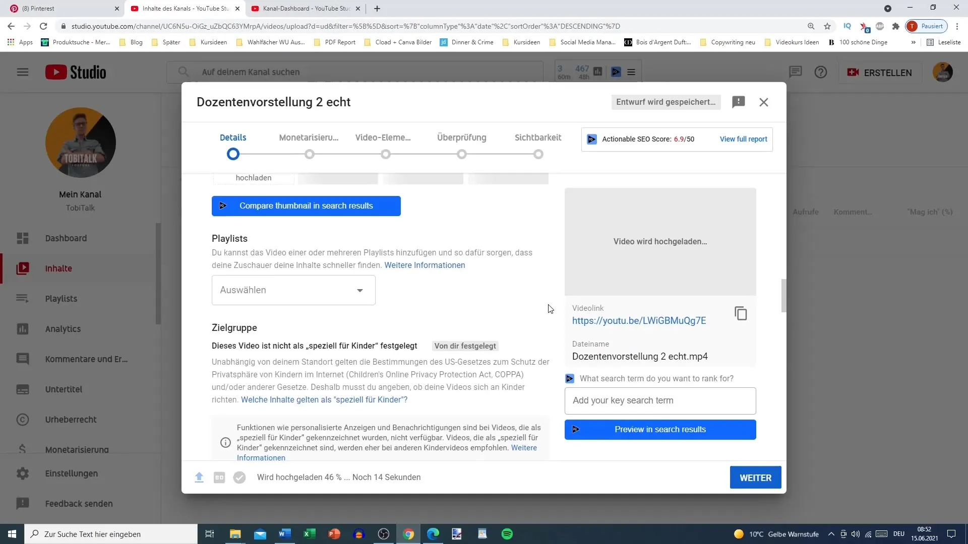 Planear eficazmente os vídeos do YouTube - um guia para o marketing de conteúdos