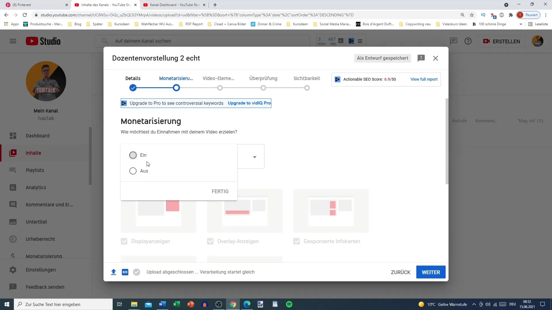 Planear eficazmente os vídeos do YouTube - um guia para o marketing de conteúdos