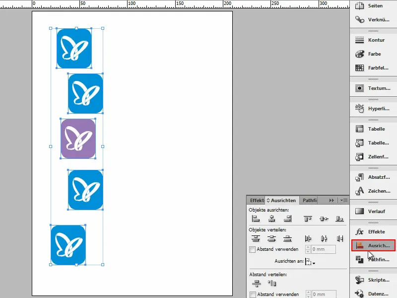 Dicas e truques para Adobe InDesign: Alinhar