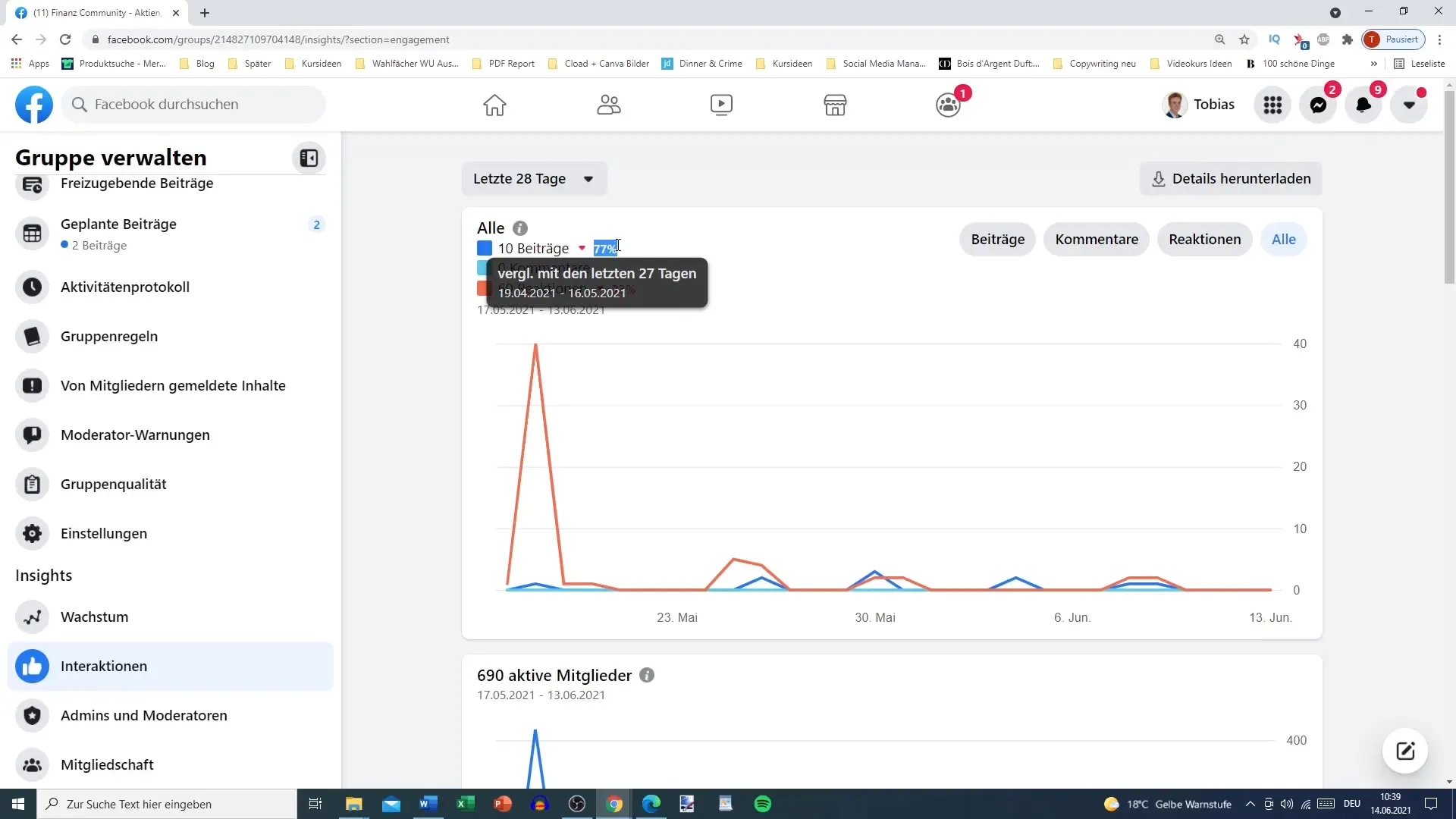 Análise de grupos do Facebook: um guia passo-a-passo para utilizar o Insights