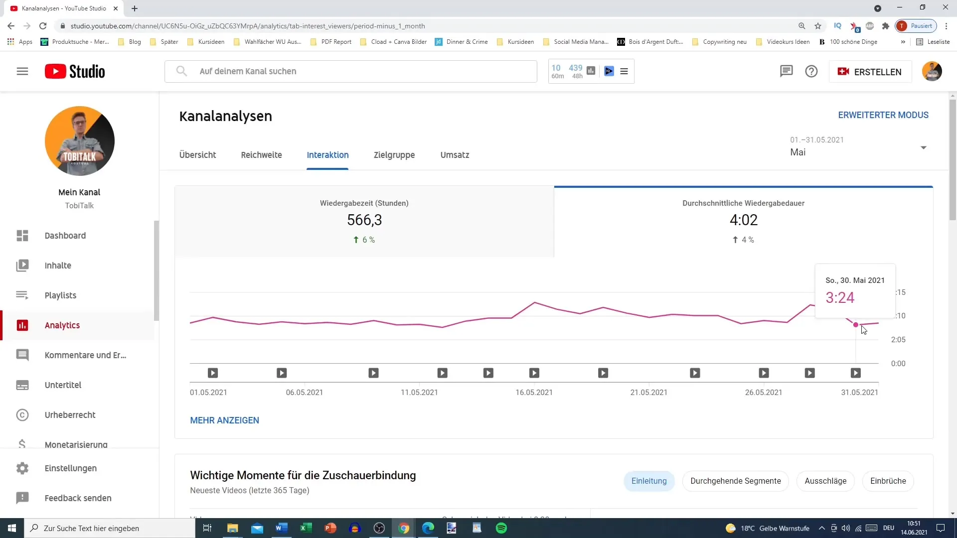 A YouTube Analytics optimális használata csatornája számára