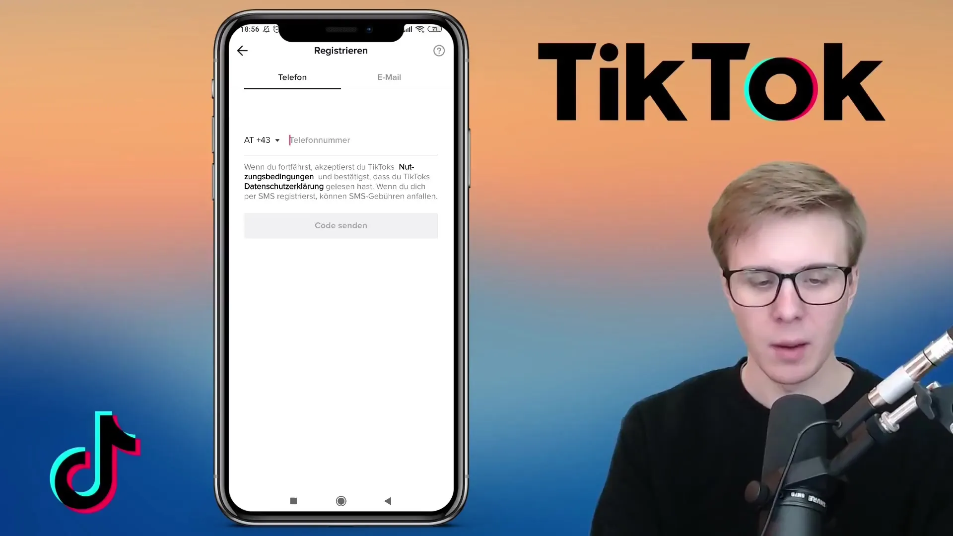 TikTok-konto loomine: samm-sammult juhend