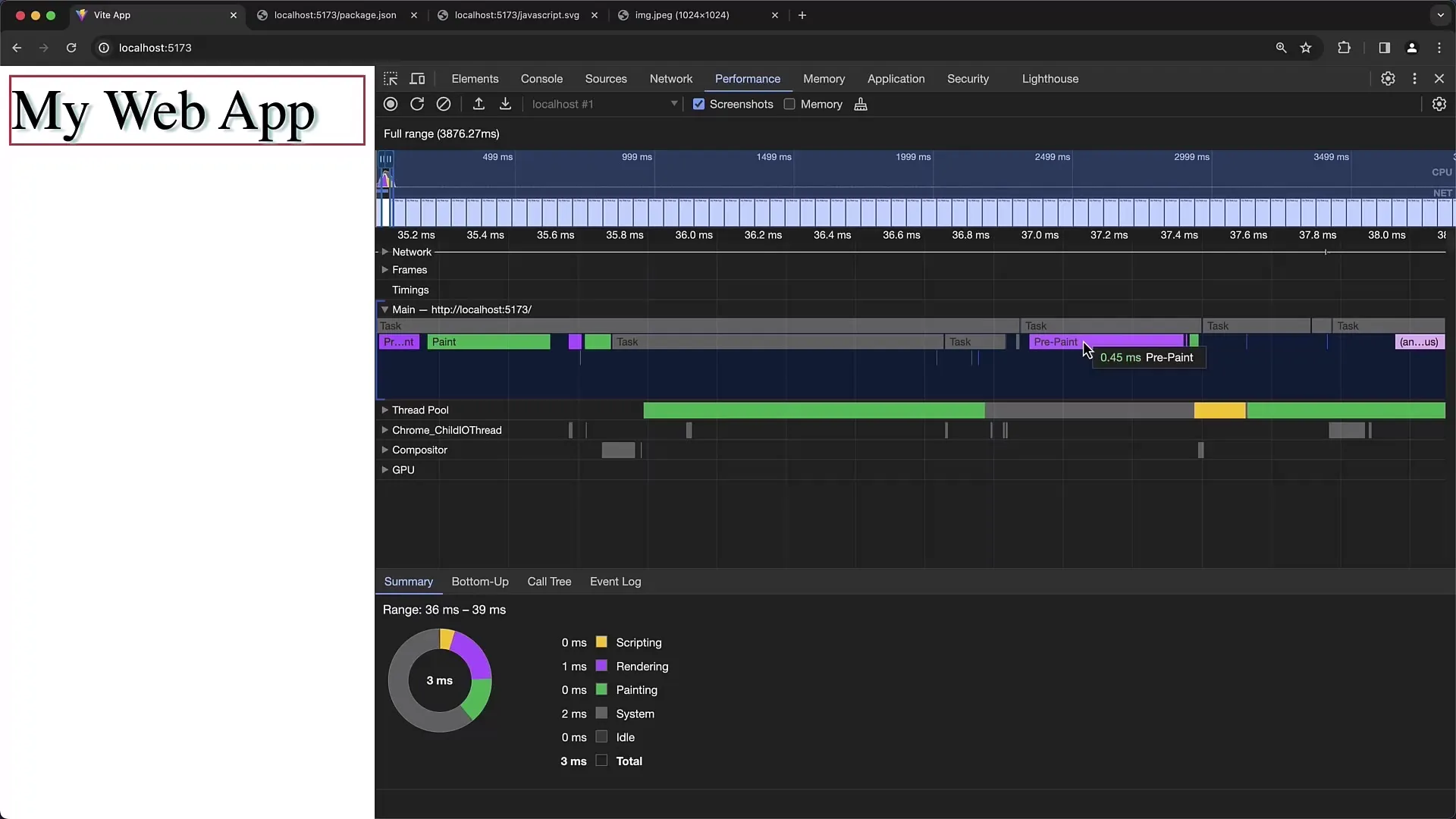 Ohjeet Chrome Profiler-työkalun käyttämiseen suorituskyvyn optimointiin