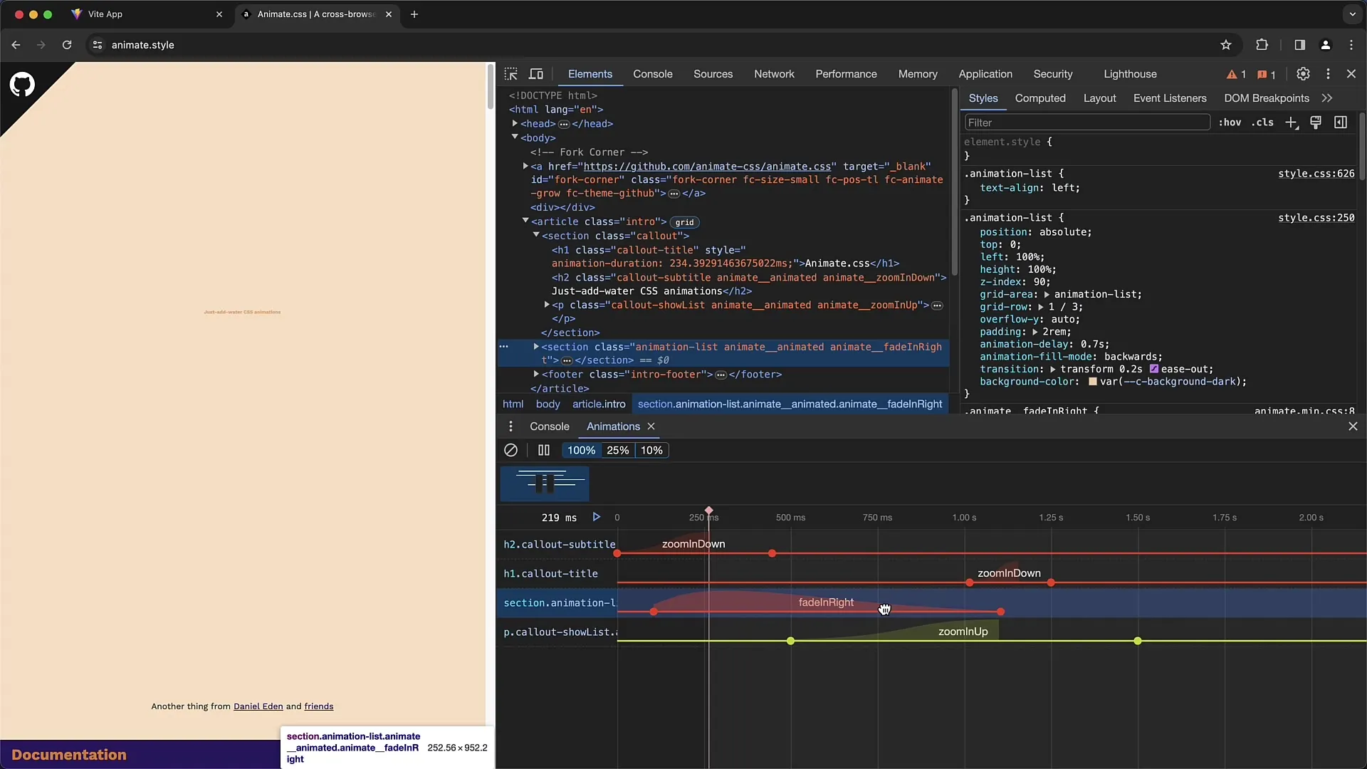 Detailný návod na prispôsobenie CSS animácií pomocou Chrome Developer Tools