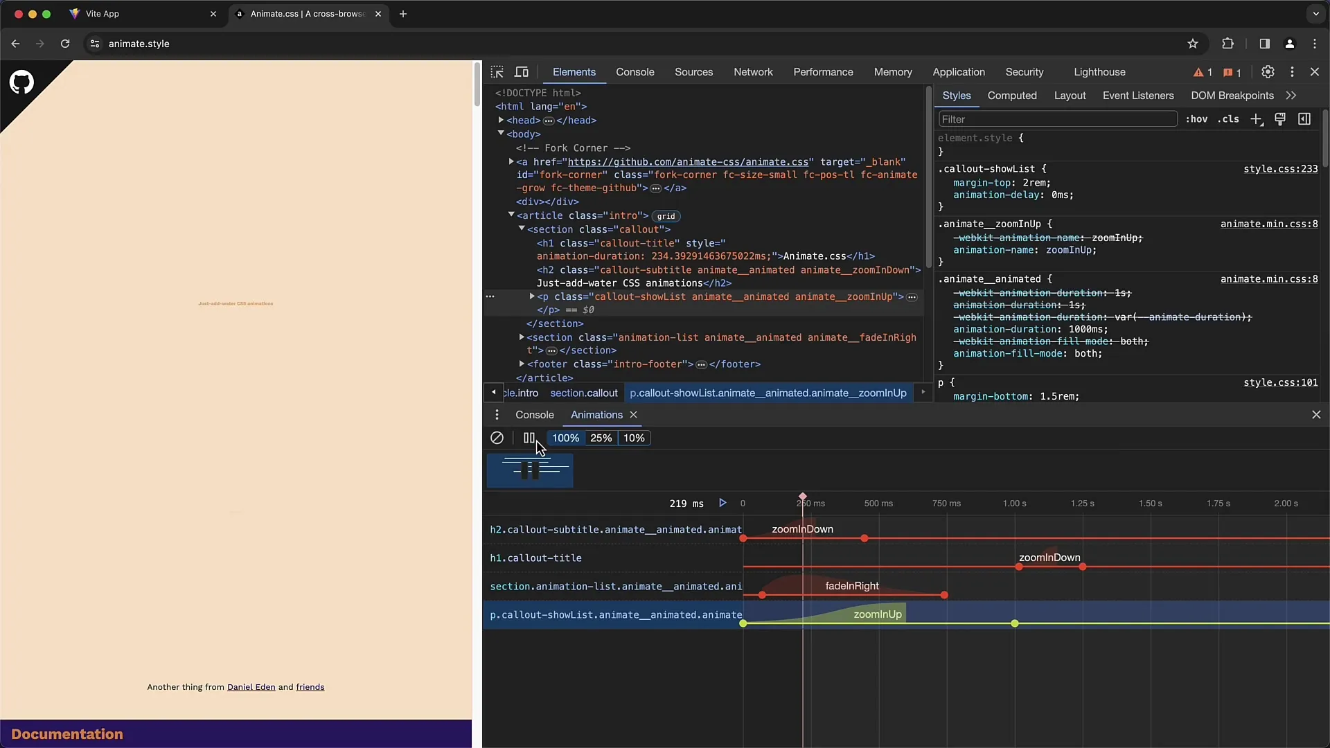 Detalizēts ceļvedis par CSS animāciju pielāgošanu ar Chrome Developer Tools