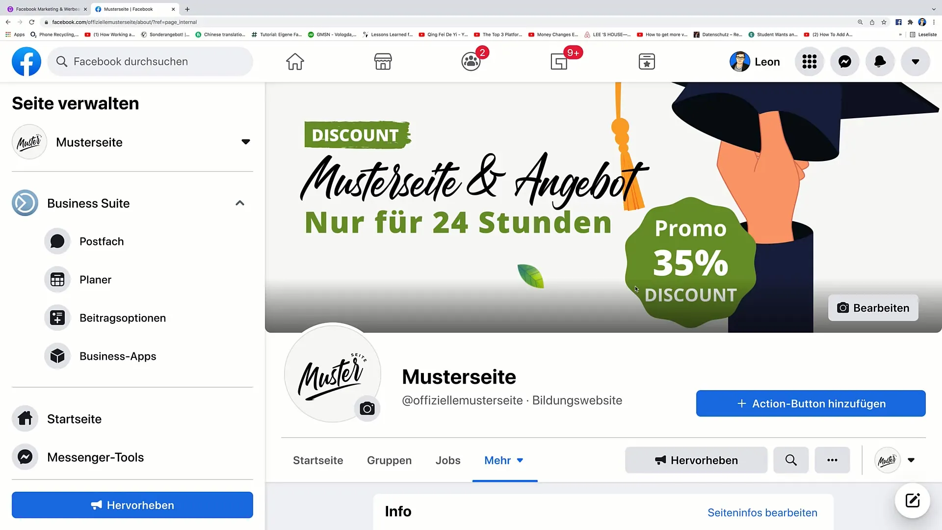 Facebook marketing: Kako pravilno urejati opis strani