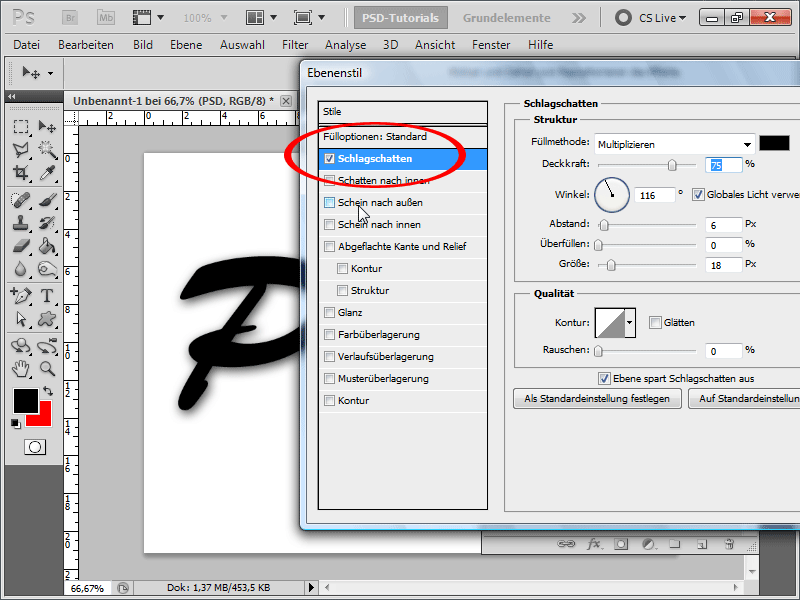 Criar texto em plástico - Cinco variantes diferentes