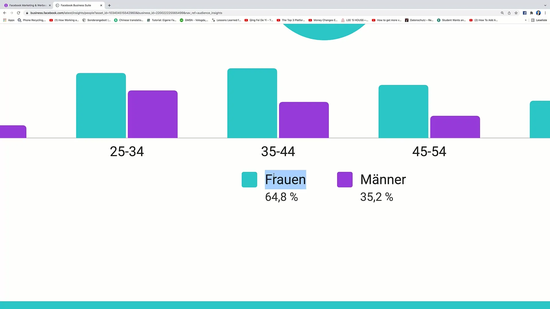 Målgruppeoptimering til Facebook-markedsføring med Audience Insights