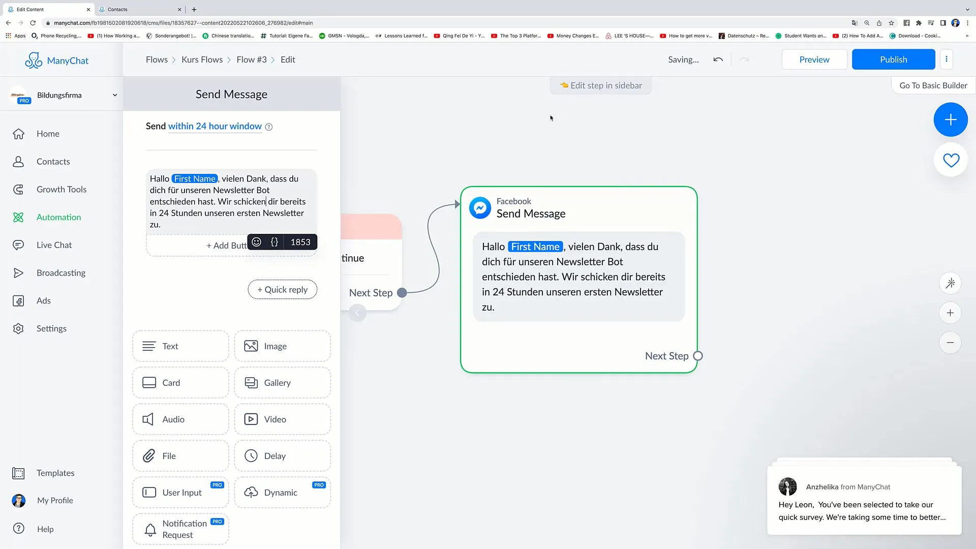 Facebook pazarlamasında Akıllı Gecikmeli (Smart Delays) kullanımının etkili olması