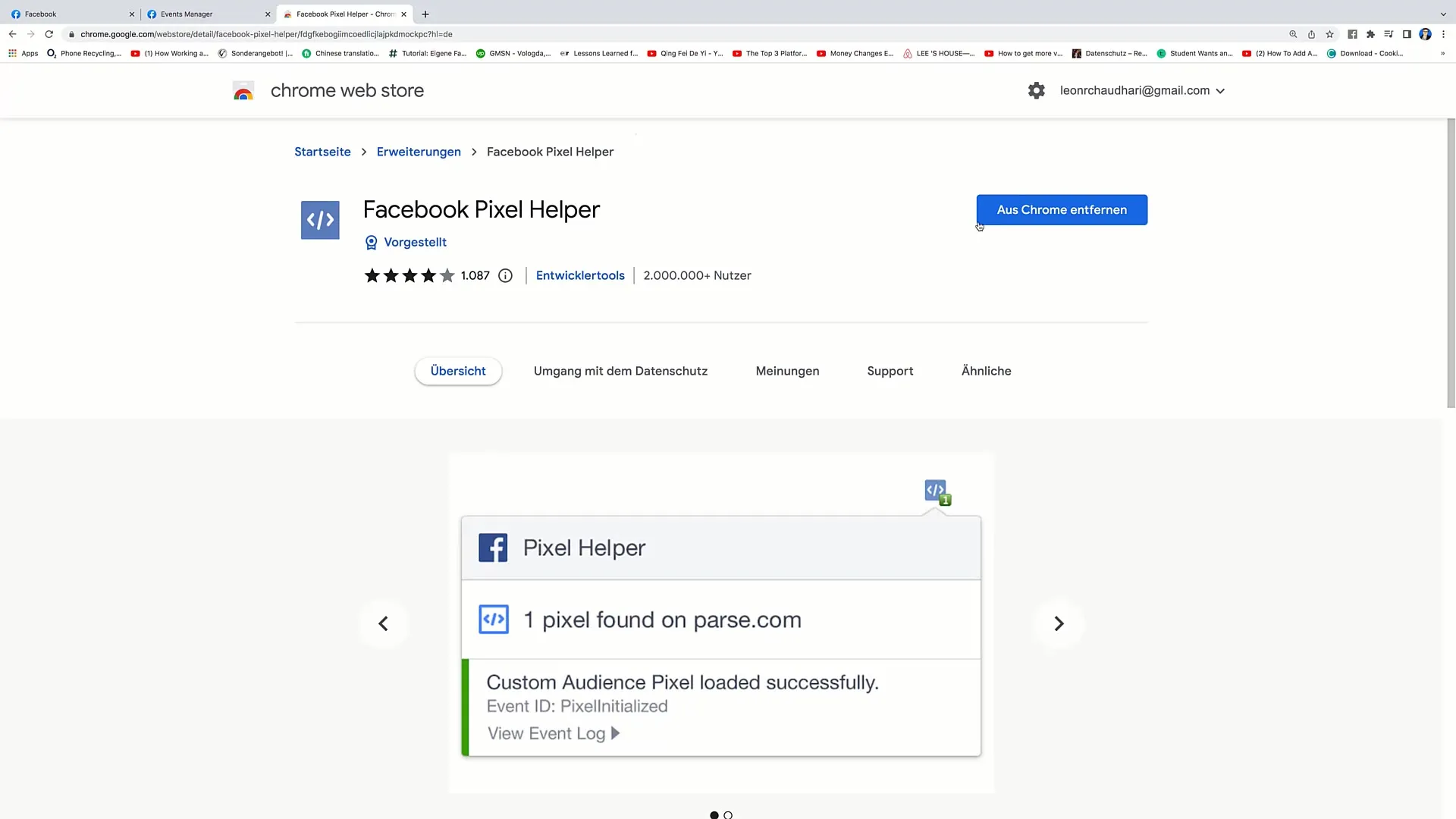 Instrucciones eficaces para verificar tu píxel de Facebook