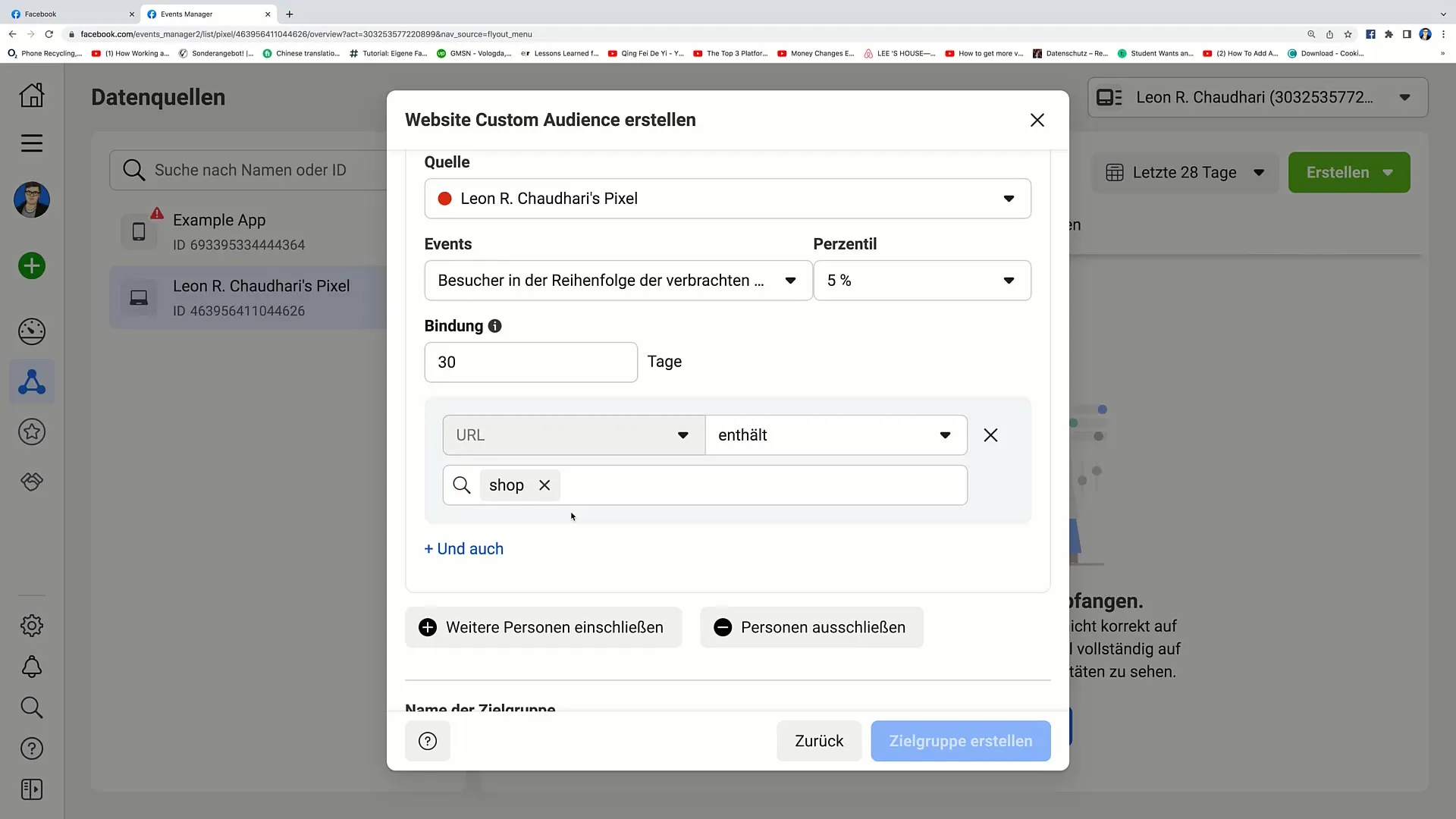 Facebook marketing: Uporaba ciljnih skupin v upravitelju oglasov optimalno