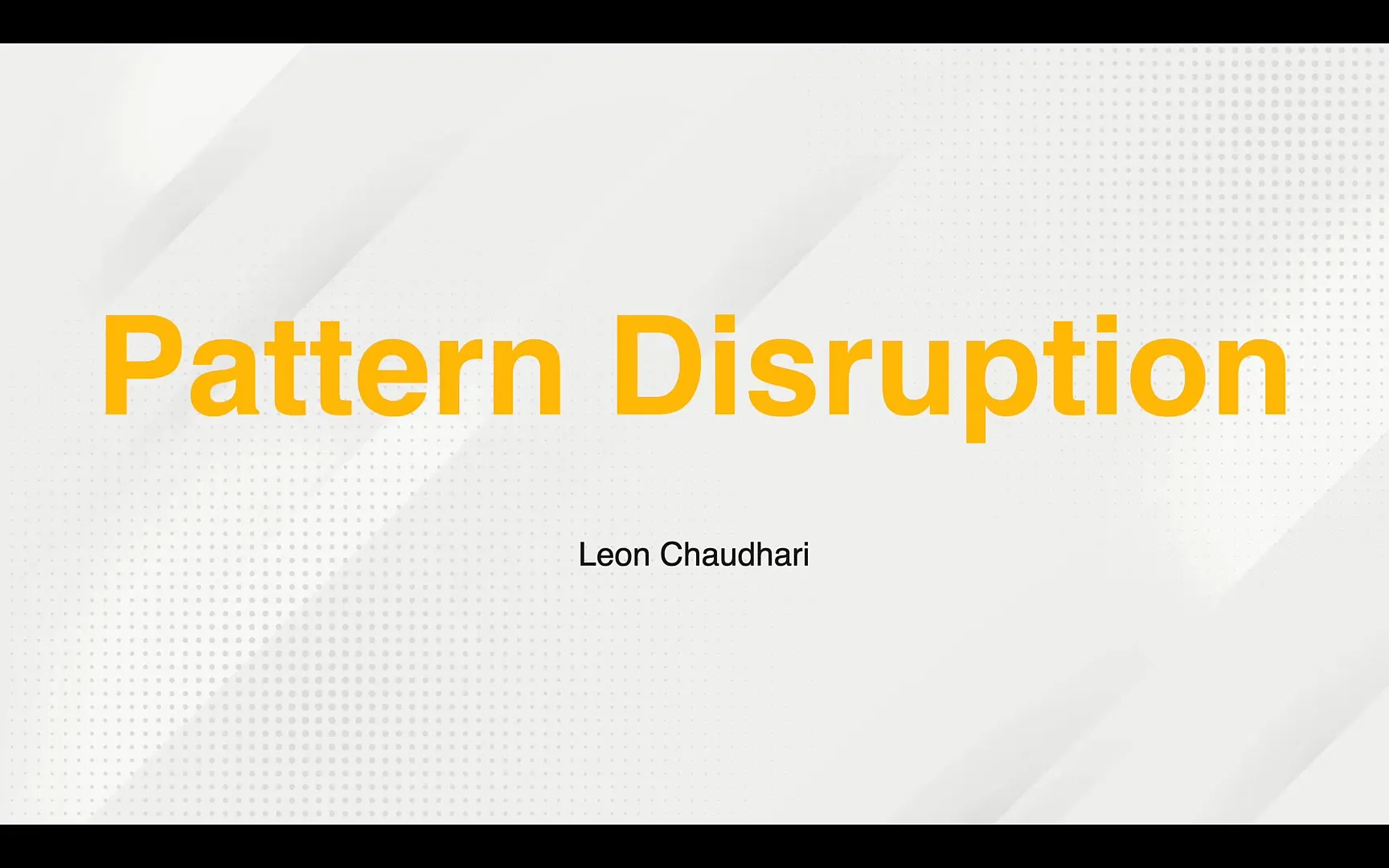 The power of pattern disruption for successful Facebook marketing