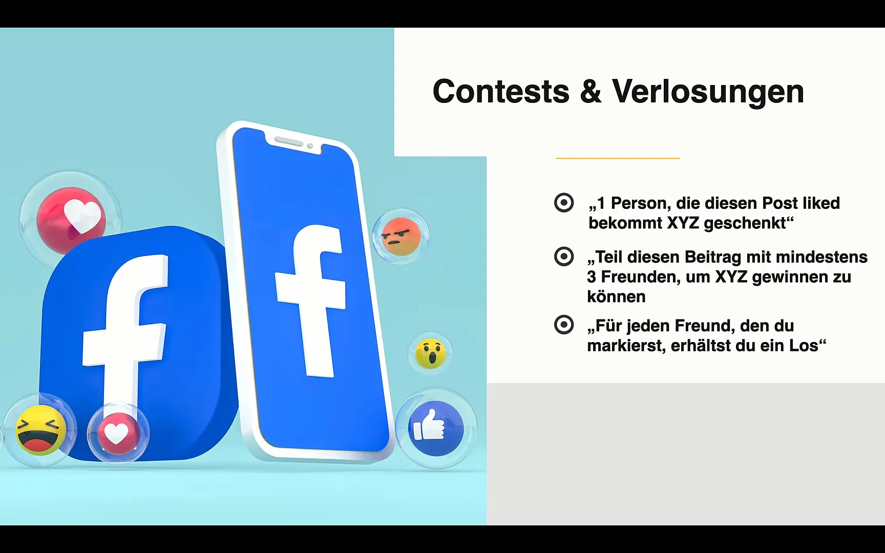 Use Facebook contests effectively to maximize reach