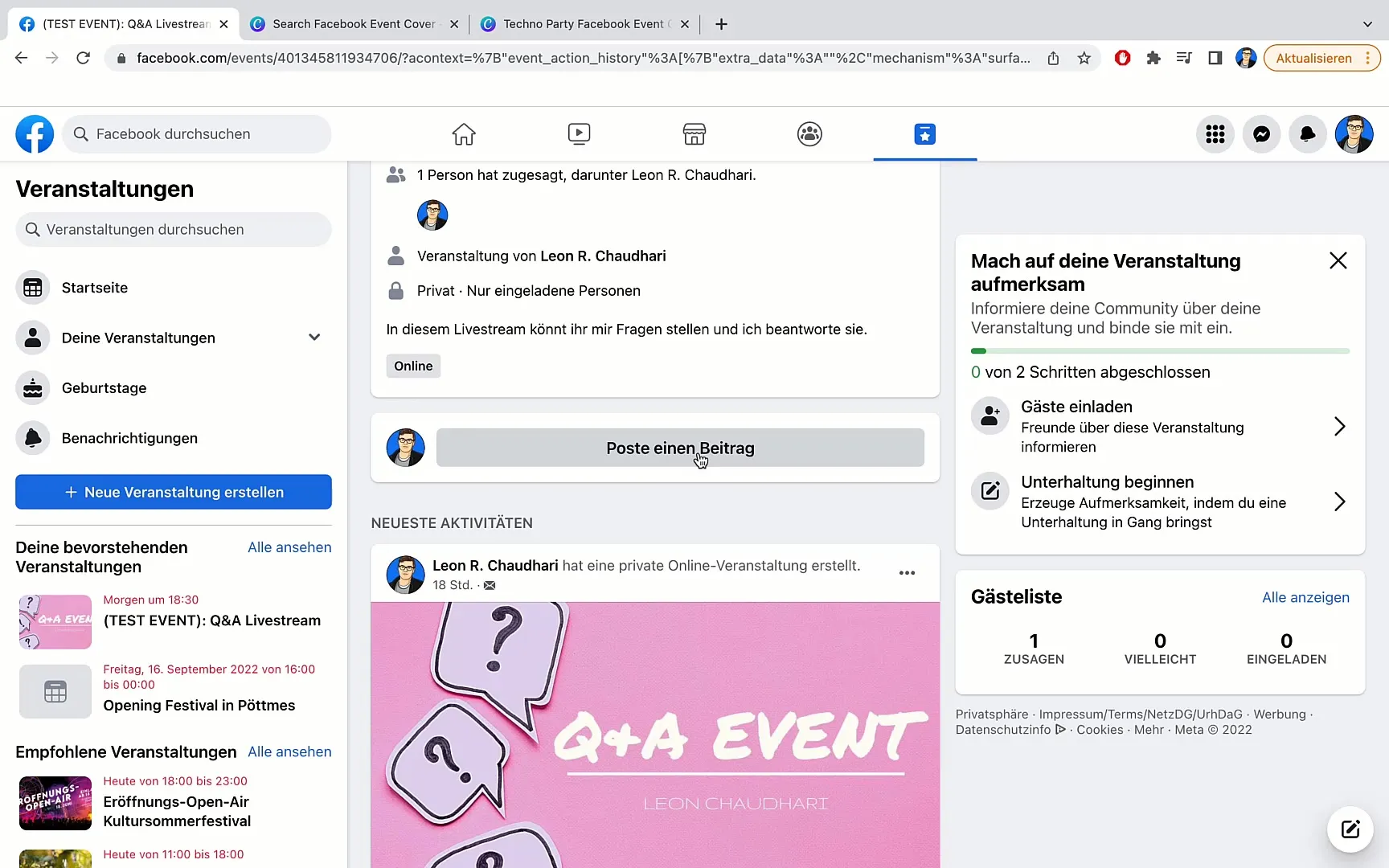 Facebook Event Management: A comprehensive guide to features and settings