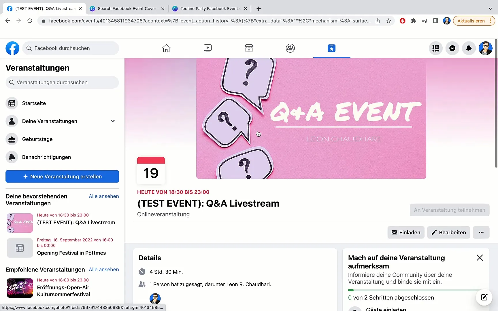 Facebook Event Management: A comprehensive guide to features and settings