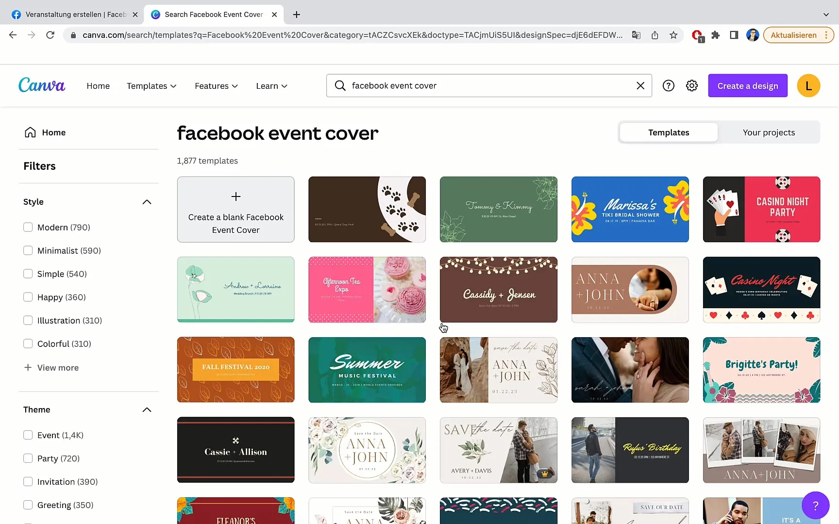 Create banners for a Facebook event: A step-by-step guide