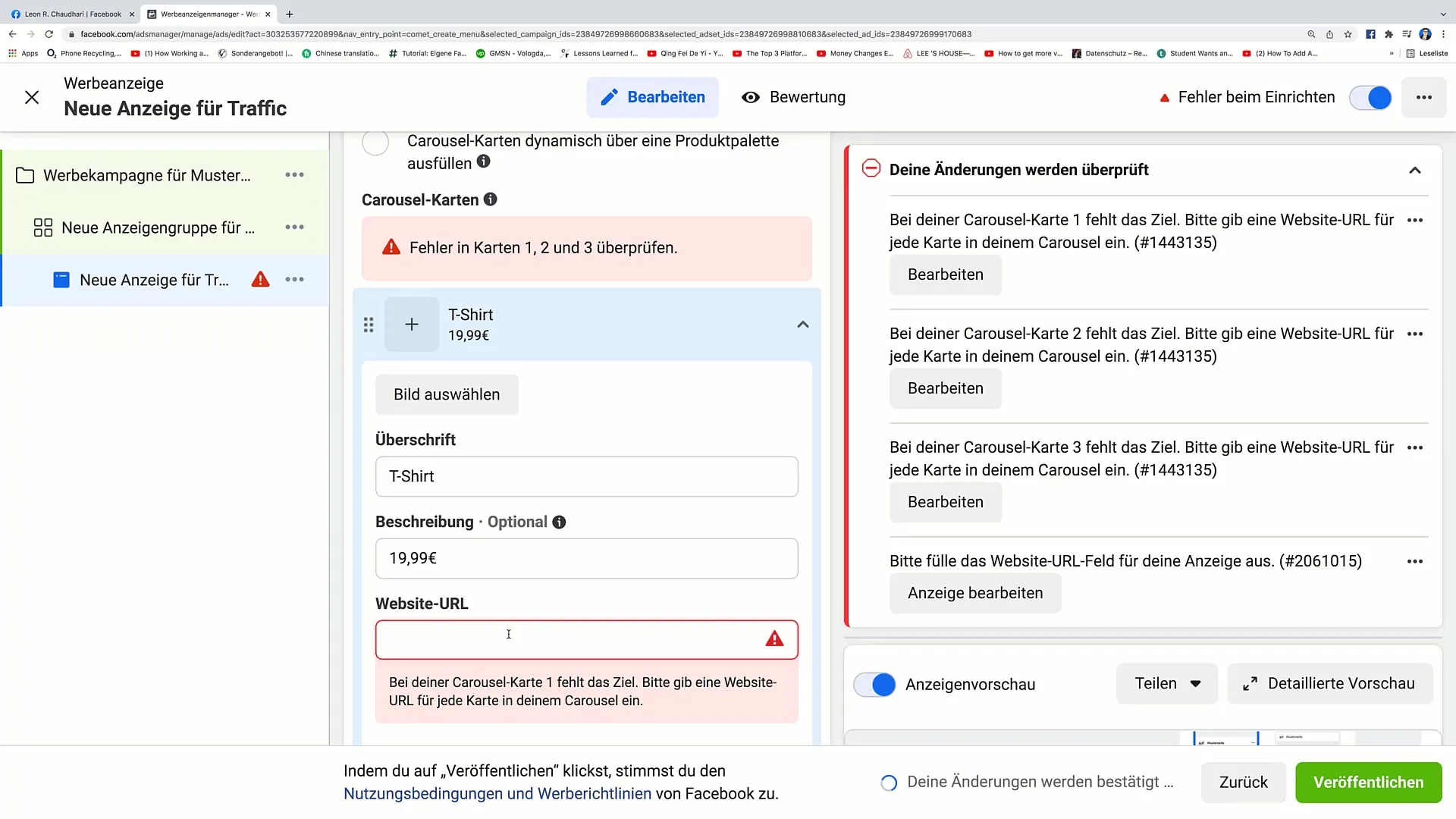 Sikeres Facebook karrusell hirdetés készítése