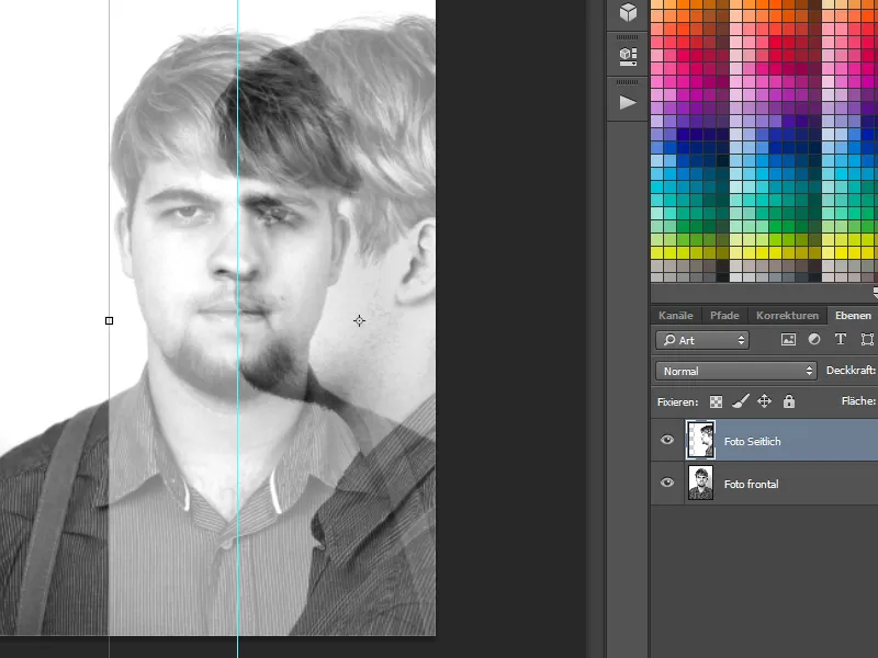 L'effet de double face dans Photoshop