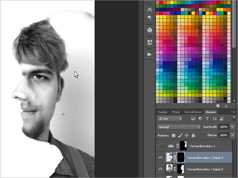 El efecto de las dos caras en Photoshop