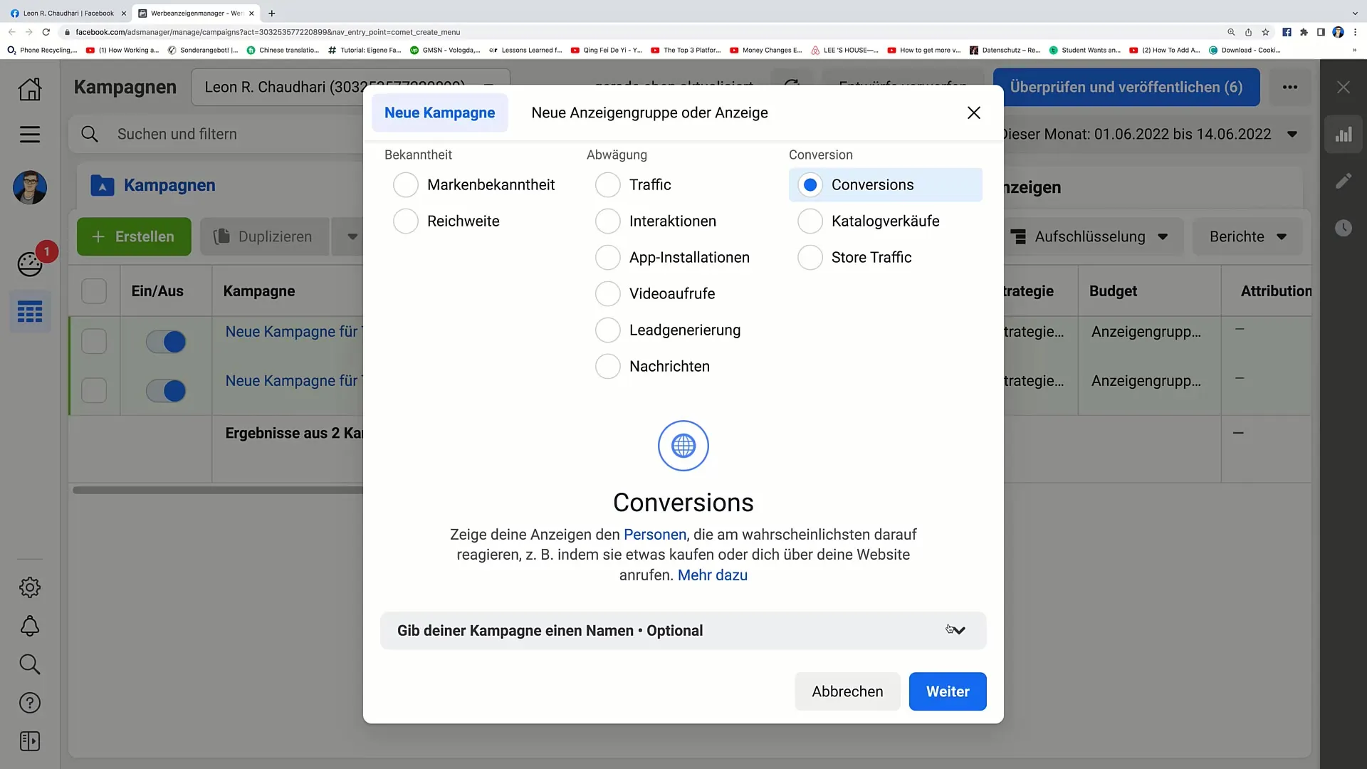 Facebook Marketing: Successfully launching conversion ads