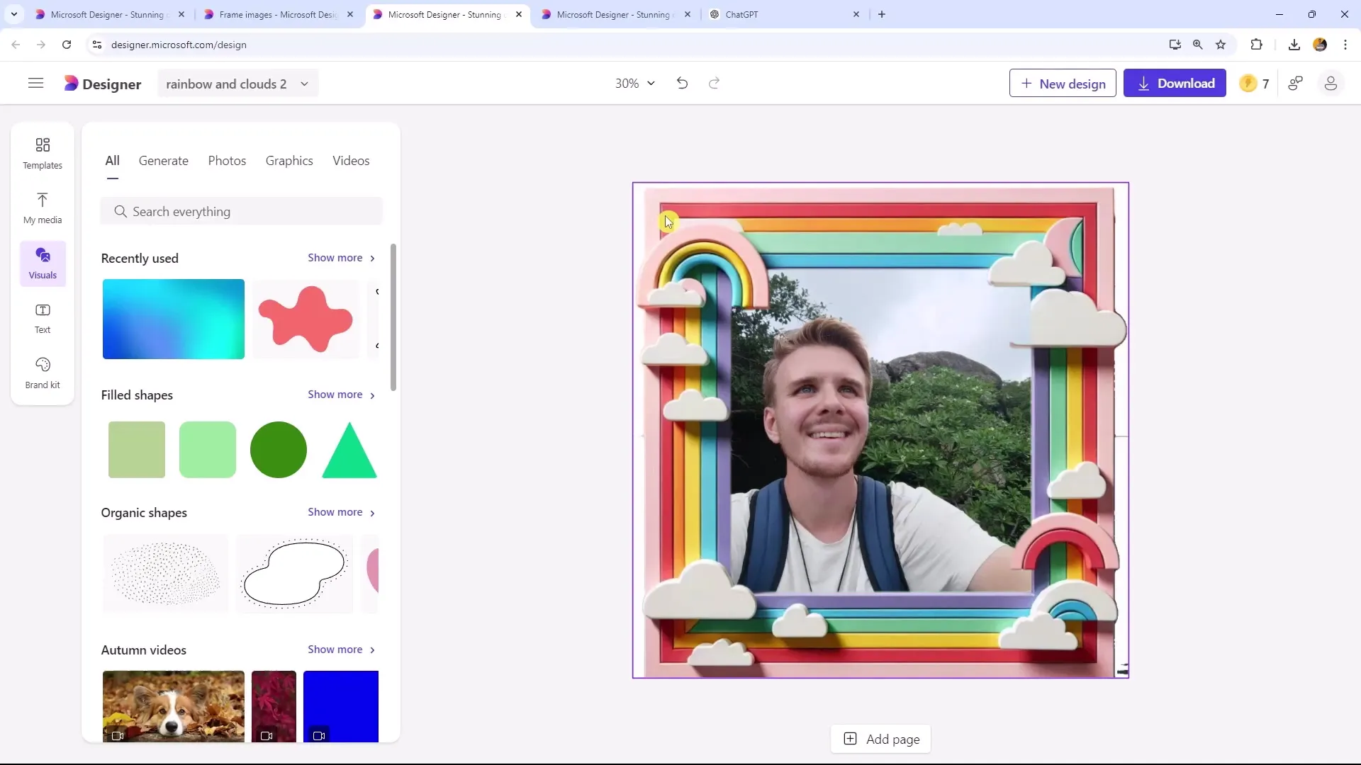 Encadrez créativement des images avec Microsoft Designer