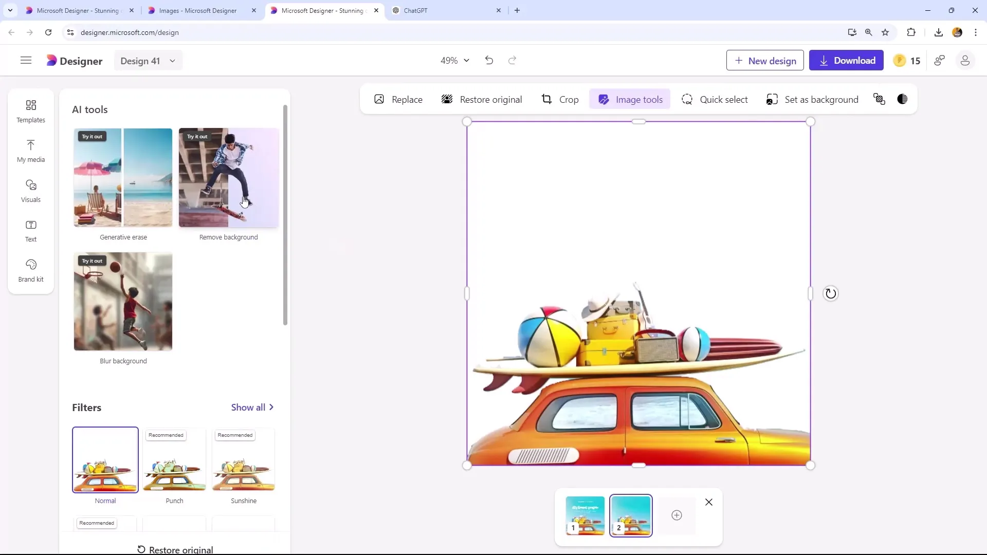 Sosyal medya gönderisini Microsoft Designer ile tasarlayın: Adım adım talimatınız