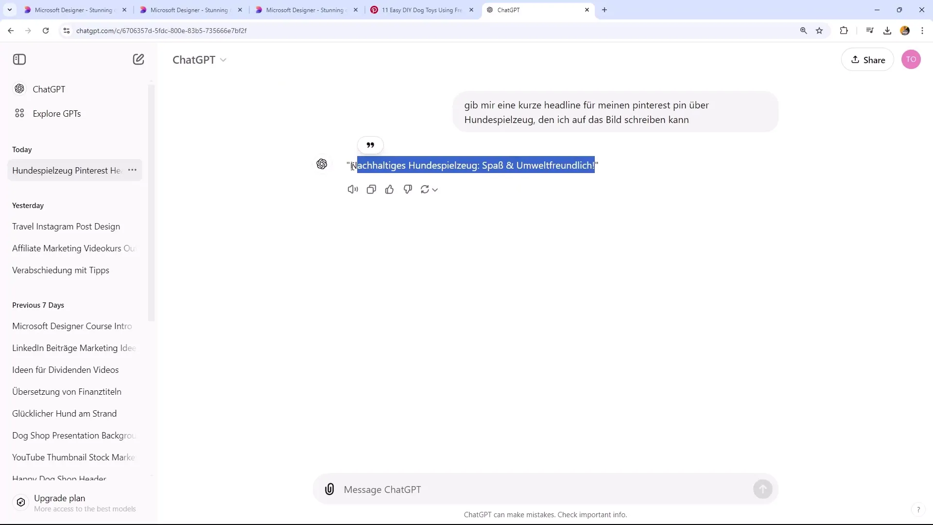 Nii kujundad tõhusad Pinteresti sildid Microsoft Designeriga