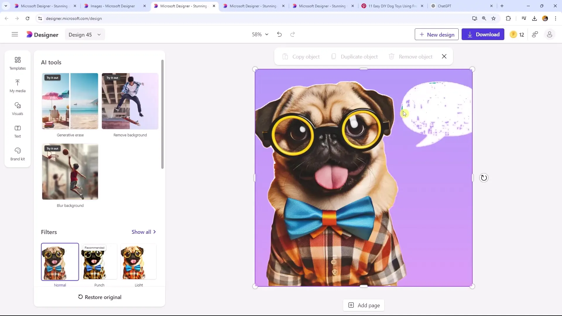 Näin luot tehokkaita Pinterest-nastoja Microsoft Designerin avulla