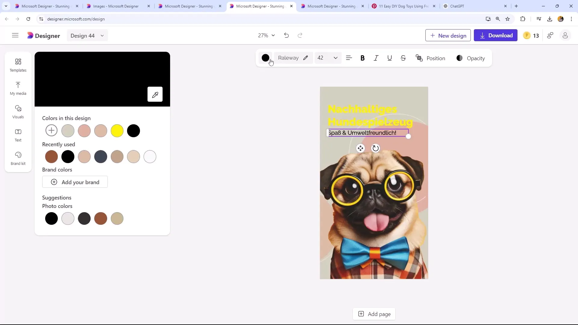 Så skapar du effektiva Pinterest-pinnar med Microsoft Designer