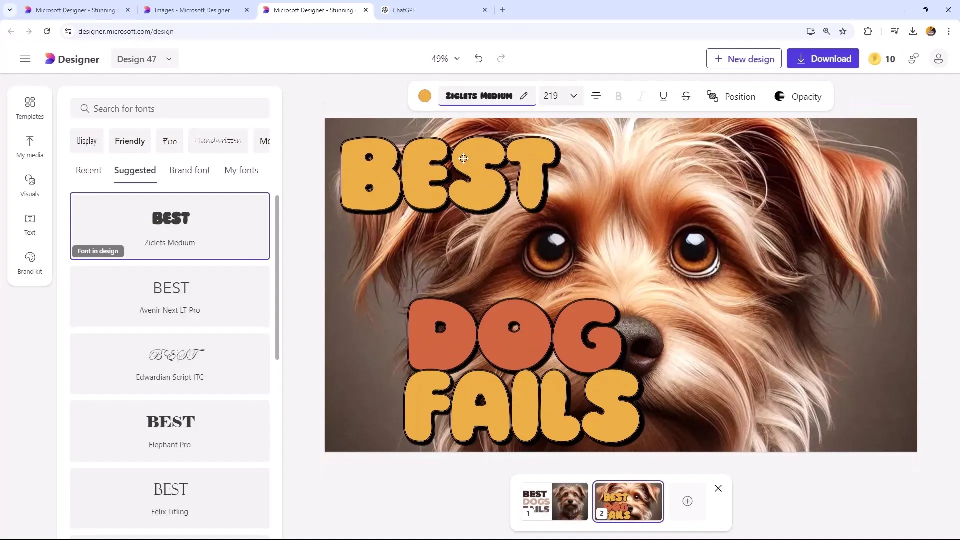 Optimierung von Thumbnails mit Microsoft Designer: Eine detaillierte Anleitung