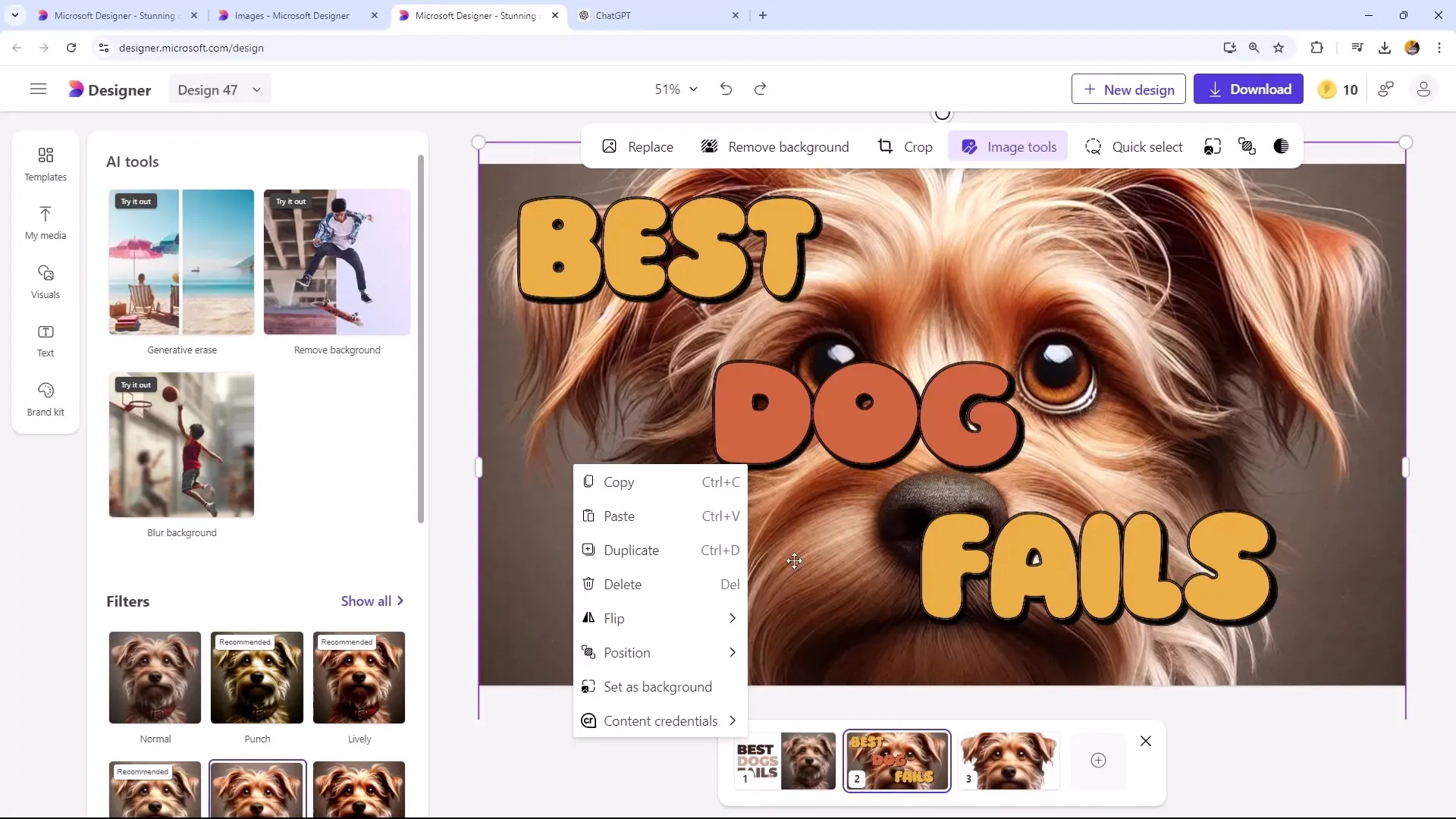 Optimierung von Thumbnails mit Microsoft Designer: Eine detaillierte Anleitung