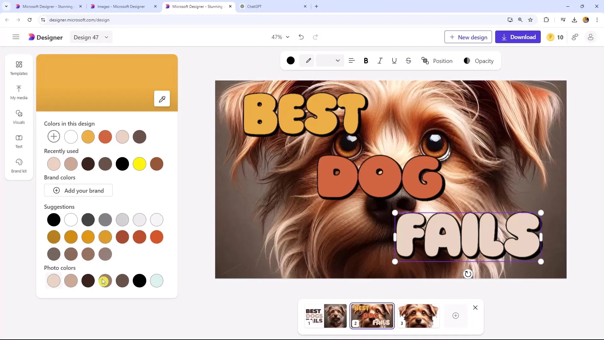 Optimierung von Thumbnails mit Microsoft Designer: Eine detaillierte Anleitung