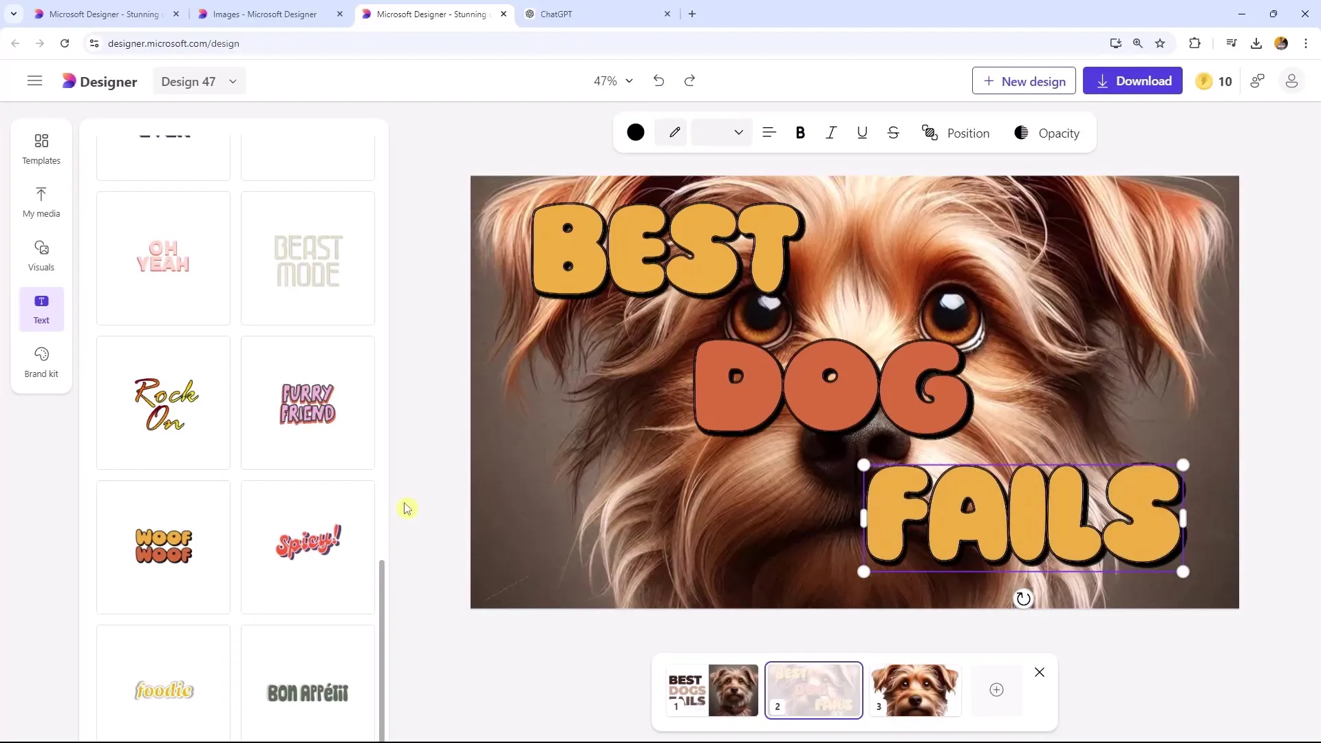 Optimierung von Thumbnails mit Microsoft Designer: Eine detaillierte Anleitung