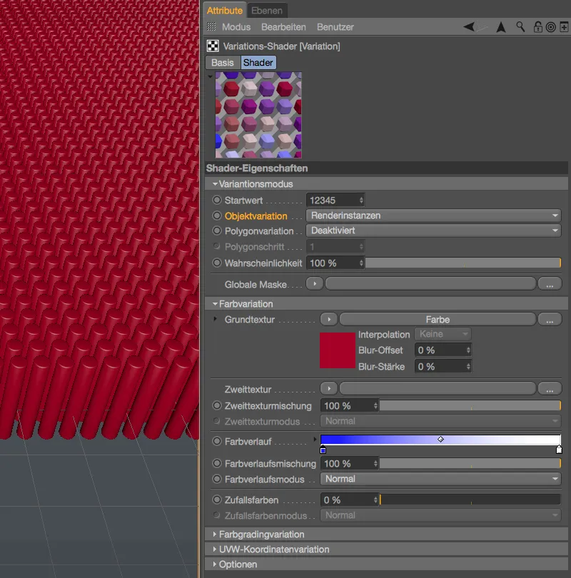 Nuovo nel rilascio 17 - Variazioni di texture con il Variations Shader