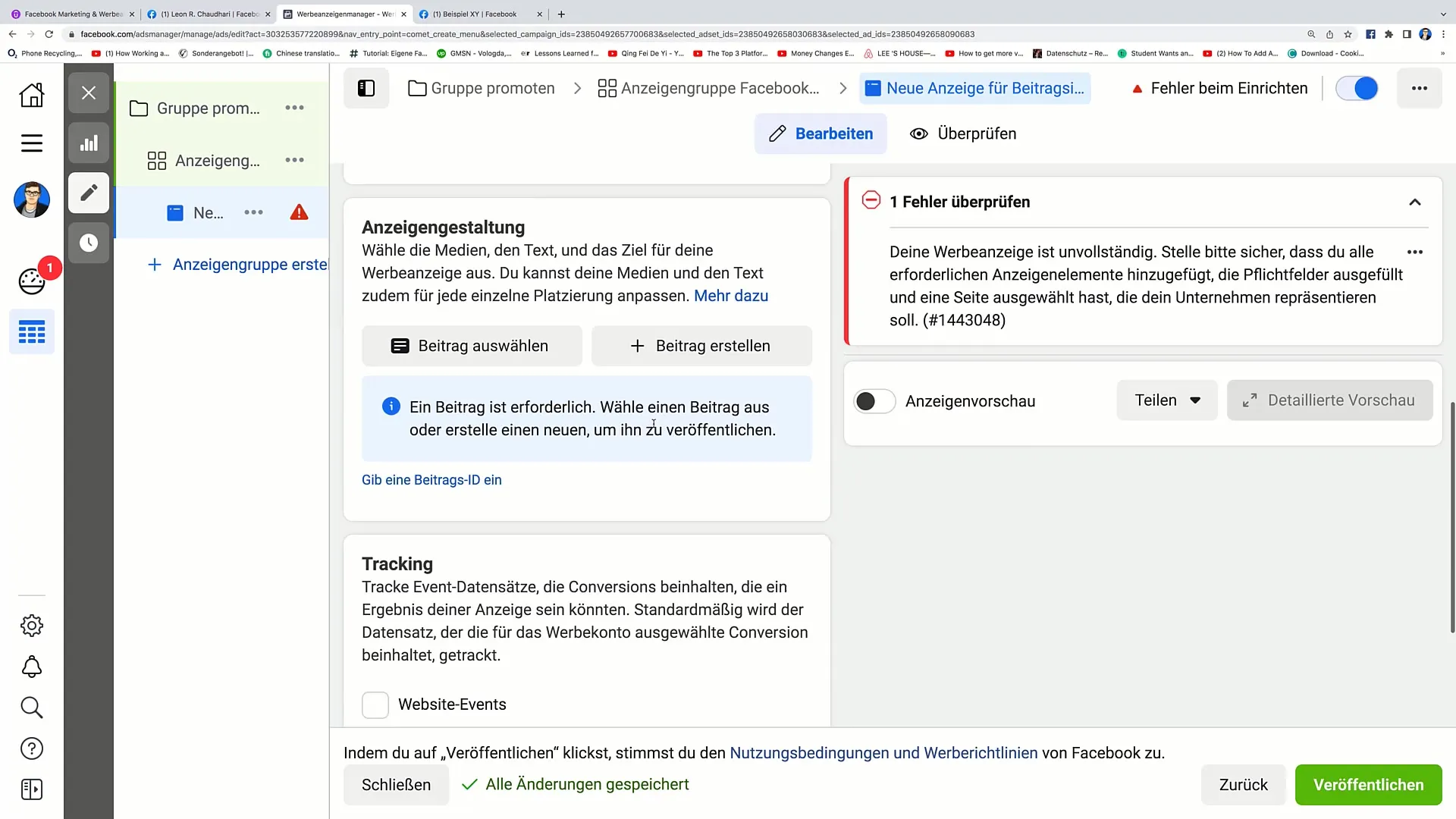 Facebook-markedsføring: Effektiv markedsføring av Facebook-gruppen med Facebook-annonse