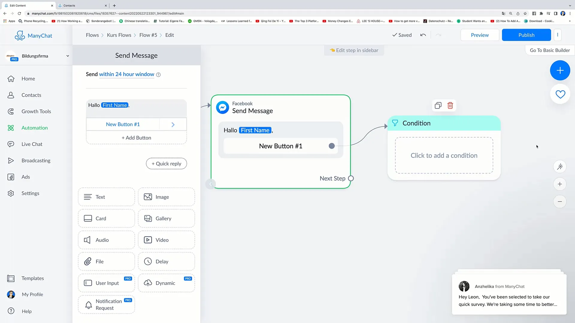 Facebook Marketing: Guide to Editing Buttons in Messages