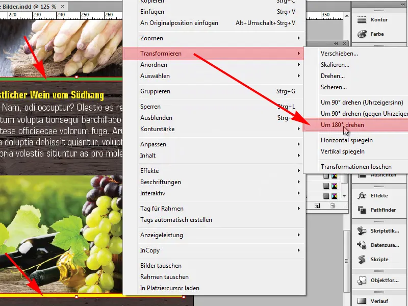 Tipy a triky k programu Adobe InDesign: Ušetrite čas presúvaním objektov a trás.