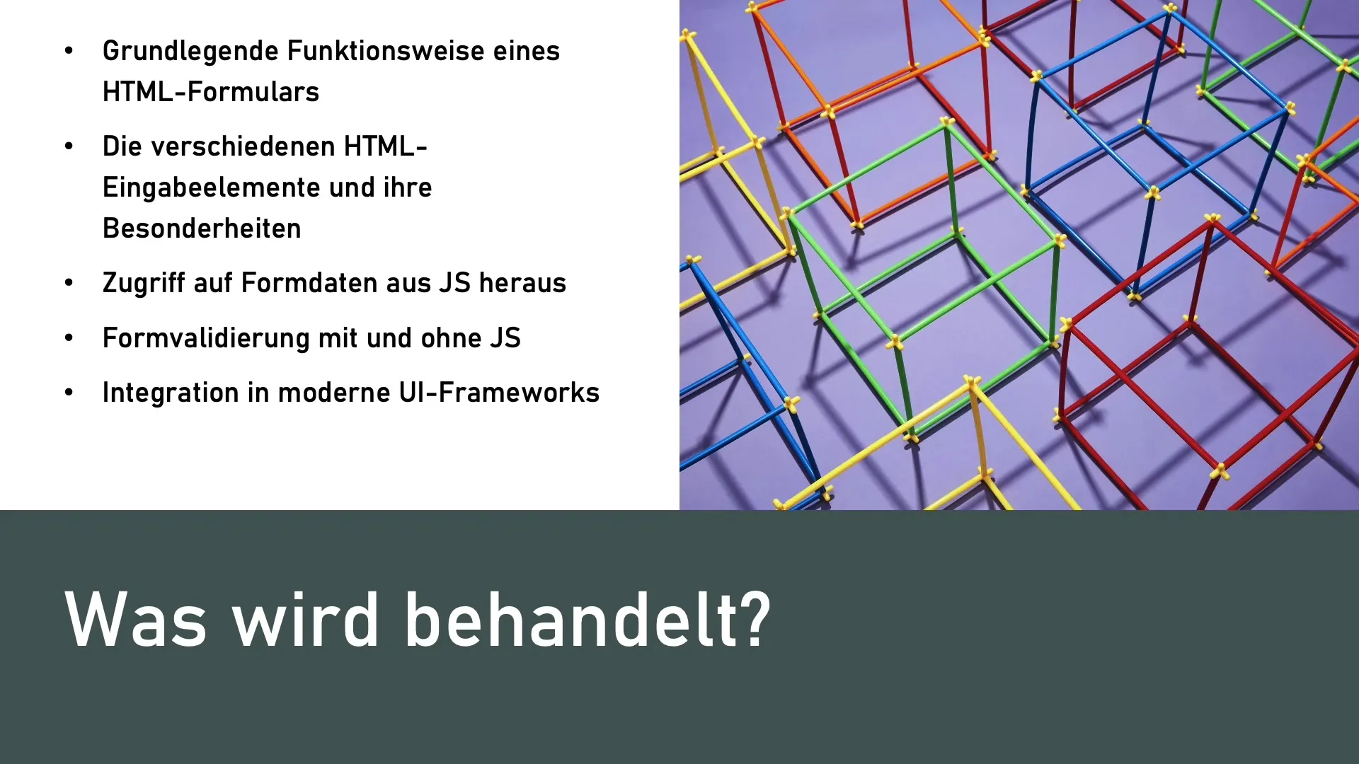 Web-Formulare Erstellen: Ein umfassender Kurs zur Funktionsweise und Implementierung