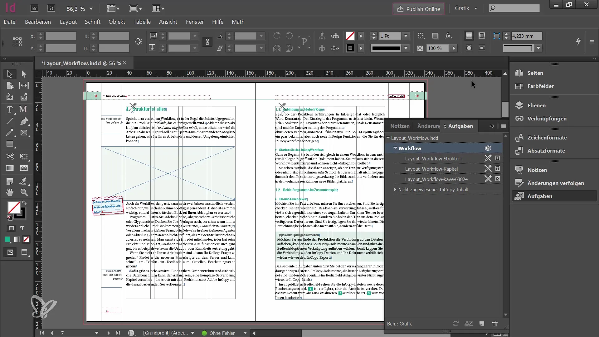 Αποτελεσματική διαχείριση εργασιών στο Adobe InCopy