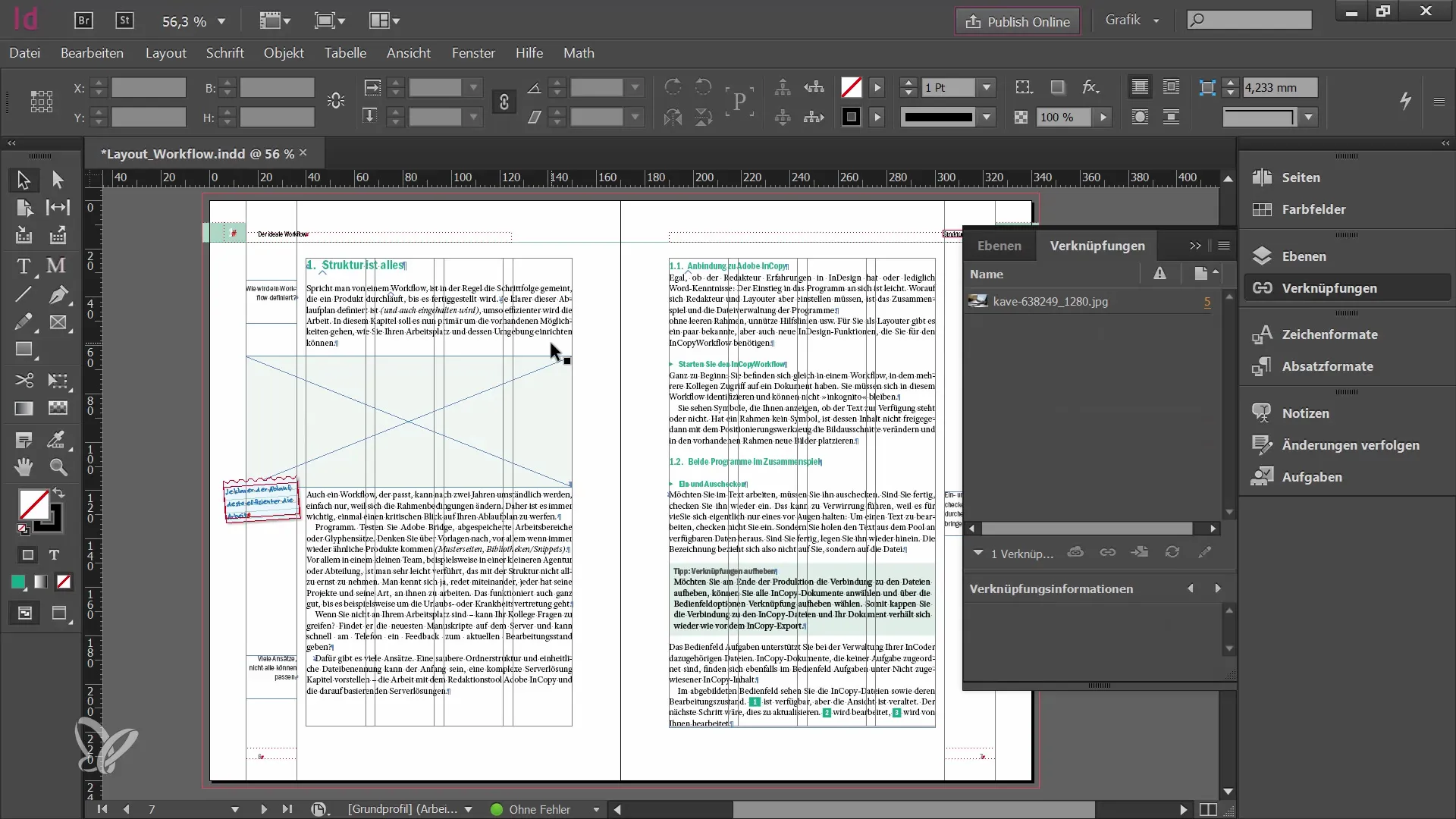 Effizientes Aufgabenmanagement in Adobe InCopy