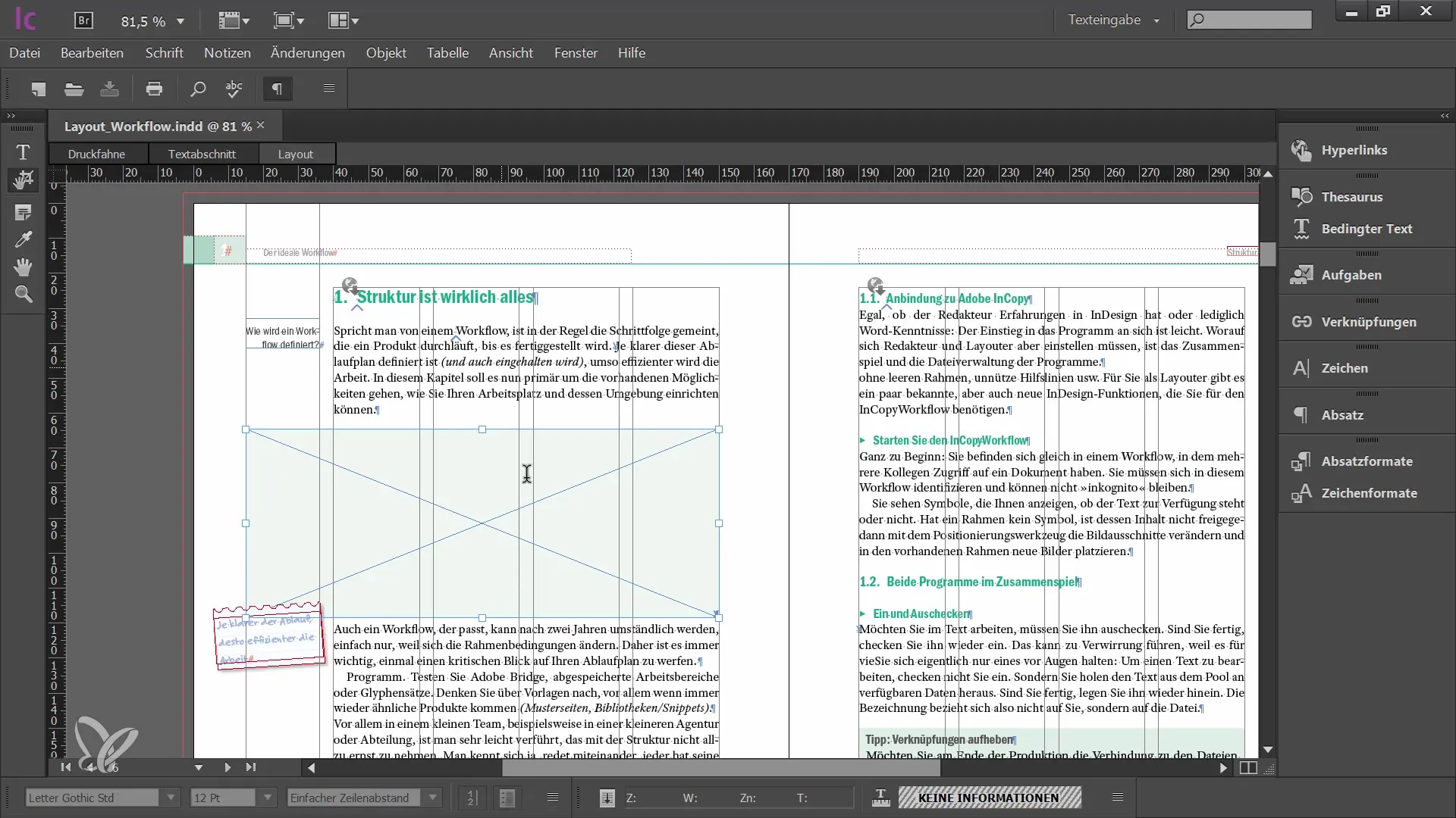 Urejanje in postavljanje slik v programu Adobe InCopy CC za urednike optimalno opraviti