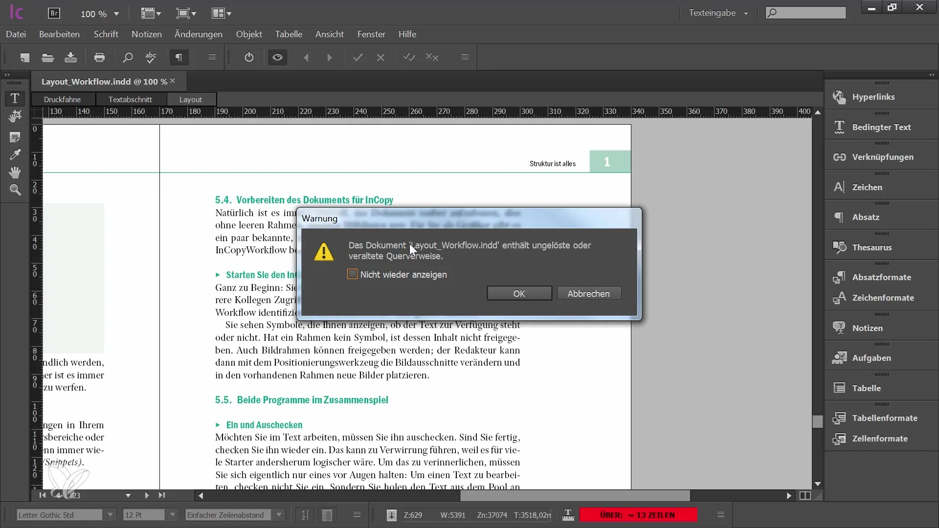 Tworzenie pliku PDF za pomocą Adobe InCopy CC – instrukcja krok po kroku