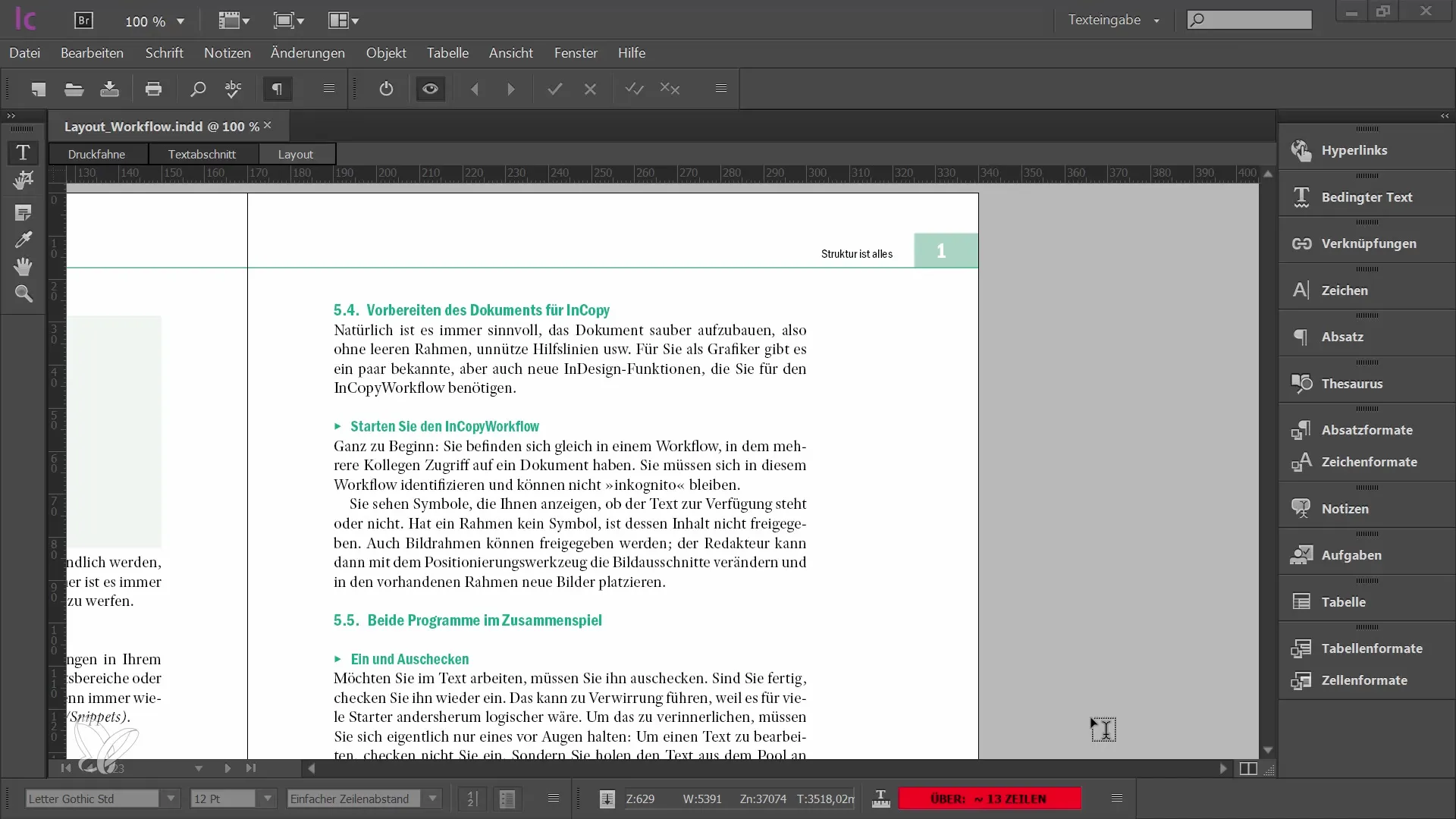 Създаване на PDF с Adobe InCopy CC - по стъпково ръководство