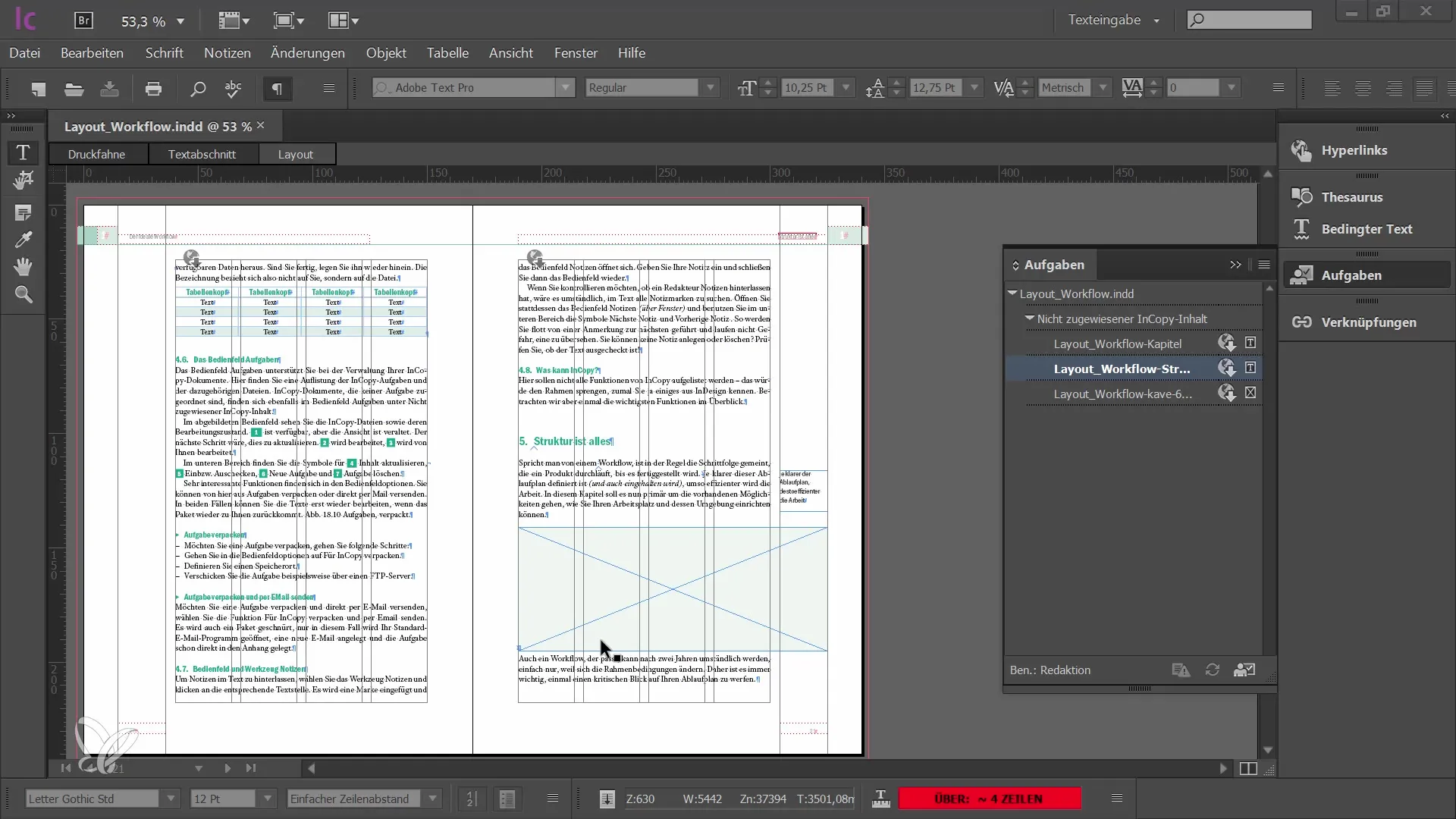 Toate tehnicile importante pentru editarea textului în Adobe InCopy CC